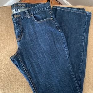 Lands End Straight Cut Jeans Size 12